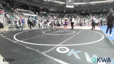 80 lbs Round Of 16 - Jestin Rosson, Vian Wrestling Club vs Parker Hobbs, Salina Wrestling Club