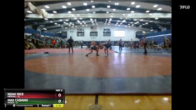 165 lbs Finals (2 Team) - Max Casiano, Ithaca vs Noah Rice, Messiah