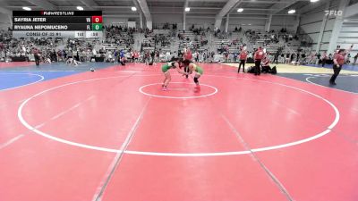 126 lbs Consi Of 32 #1 - Sayria Jeter, VA vs Ryauna Nepomuceno, FL
