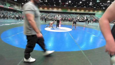 106 lbs Consi Of 16 #1 - Marcos Moran, Toppenish vs Bradley Cowboy Martinez, Volcano Vista