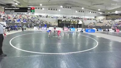 138 lbs Placement (4 Team) - Malachi Puckett, Baylor School vs Jaxon Lane, McCallie School