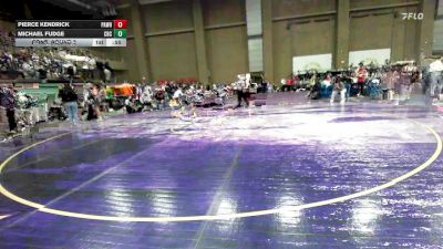 132 lbs Cons. Round 3 - Michael Fudge, Christian Brothers College vs Pierce Kendrick, Pawhuska