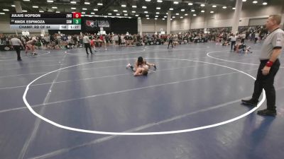 126 lbs Champ. Rd Of 64 - Julius Hopson, Zumwalt Wrestling Club vs Knox Espinoza, Surfside X Wrestling