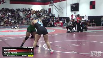 Champ. Round 1 - Ximena Romero, Villa Park vs Ayanna Powers, Palmdale