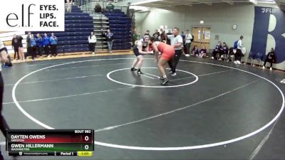 235 lbs. Cons. Round 4 - Dayten Owens, Sikeston vs Gwen Hillermann, Washington