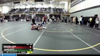 106 lbs Champ. Round 2 - Jensen Boyd, Delta Wrestling Club Inc. vs Brayden Juday, Leo Wrestling Club