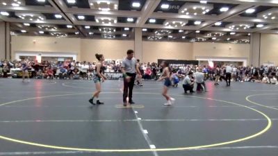 101 lbs Round Of 64 - Elexa Reyes, Unattached vs Kayla Pablo, Team Thunder