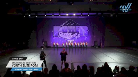 South Texas Strutters - Youth Elite Pom [2025 Youth - Pom - Small Day 1] 2025 Power Dance Grand Nationals