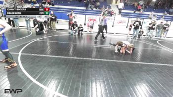 73 lbs 3rd Place - Johnny Rogers, Red Ryder Wrestling Club vs Drake Lear, Fort Gibson Youth Wrestling