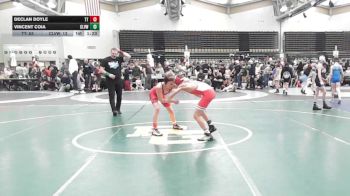 93 lbs Rr Rnd 7 - Declan Doyle, Team Tugman - ESC vs Vincent Coia, Clearview - ESC