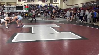 150 lbs Cons. Round 3 - Teddy Swanson, Pleasant Valley vs Beckett Brock, Dubuque Senior