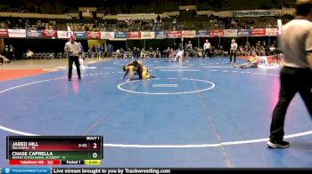 157 lbs Finals (2 Team) - Chase Caprella, United States Naval Academy vs Jared Hill, Oklahoma