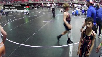 140 lbs Cons. Round 5 - Mikey Strong, Impact Wrestling Club vs Hector Carbajal, GI Grapplers