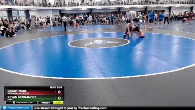 Silver 125 lbs Quarterfinal - Grant Madl, Wisconsin-La Crosse vs Keyan Hernandez, Iowa