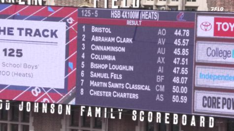 High School Boys' 4x100m Relay, Finals 6