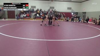 94-100 lbs 1st Place Match - Ayven Shebetka, Mount Vernon Girls vs Vayda Flannagan, West Delaware Girls