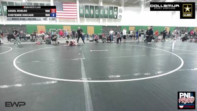 120 kg Rr Rnd 3 - Angel Robles, Young Guns Nashville Wrestling vs Cheyenne Kincade, Thoroughbred Wrestling Academy