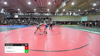 132 lbs Round Of 32 - Blase Mele, Princeton vs Vincenzo Darrow, North Hunterdon