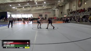 165 lbs Champ. Round 2 - Mitchell Arch, Case Western Reserve vs Jake Starkey, Mount Union