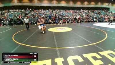 215 lbs Cons. Round 3 - Preston Dixon, Junipero Serra vs Jack Kaefring, Mazama