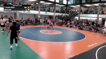 150-159 lbs Champ. Round 1 - Ayden Amos, Winfield Warriors vs Evan Cox, Central (Clifton)