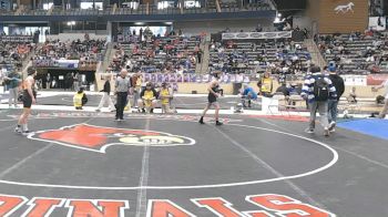 126 lbs Champ. Round 1 - Aeson Springer, Oldham County vs Henry Bueter, St. Xavier
