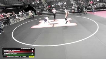 135 lbs Champ. Round 2 - Camden Evans, Lehi vs Andrew Winward, Davis High School