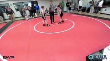 Rr Rnd 2 - Kase Karriman, Grove Takedown Club vs George McGehee, Verdigris Youth Wrestling