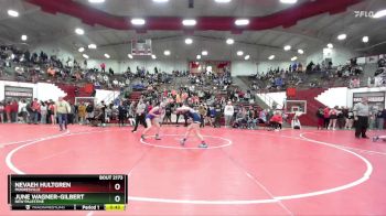 135 lbs Semifinal - Nevaeh Hultgren, Mooresville vs June Wagner-Gilbert, New Palestine