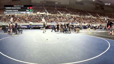 165-D2 Champ. Round 1 - Jade Curiel, Mica Mountain High School vs Kianna Kim, American Leadership Academy - Gilbert North