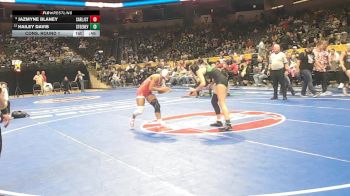 120 Class 1 lbs Cons. Round 1 - Jazmyne Blaney, Carl Junction vs Hailey Davis, Ste. Genevieve