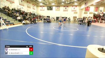 126 lbs Final - Satori Swanson, Winnacunnet vs Avary Berardinelli, Merrimack