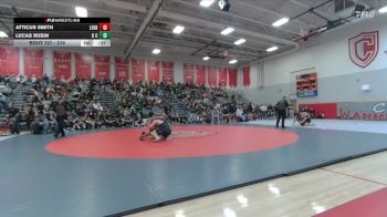 215 lbs Cons. Round 4 - Atticus Smith, Legend vs Lucas Rusin, Douglas County