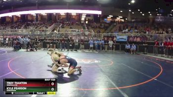 1A 126 lbs Cons. Round 1 - Troy Thaxton, Wakulla Hs vs Kyle Pearson, Hernando