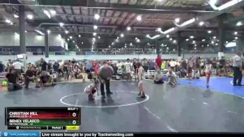 55 lbs Finals (2 Team) - Benex Velasco, VB FIGHTHOUSE vs Christian Hill, ALABAMA ELITE