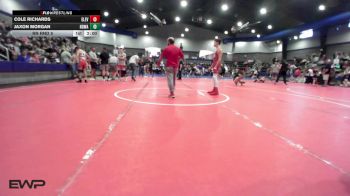 113-120 lbs Rr Rnd 5 - Cole Richards, ELEVATE vs Jaxon Morgan, North Desoto Wrestling Academy