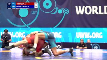 79 kg 1/4 Final - Adam Skene Thomson, Canada vs Georgios Kougioumtsidis, Greece