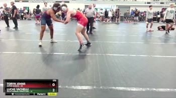 175 lbs Round 5 (6 Team) - Lucas Vachelli, Palm Harbor Wrestling vs Toryn Johns, Gator Dawgs