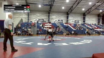 174 lbs 1st Place Match - Reese Jones, Life University vs Ty Rodriguez, Southeastern