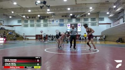 149 lbs 1st Place Match - Colin Neal, Roanoke College vs Nick Young, Roanoke College