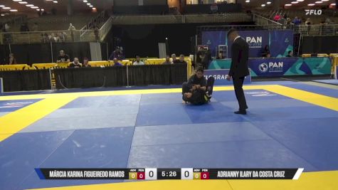Adrianny Ilary Da Costa Cruz vs Márcia Karina Figueiredo Ramos 2025 Pan Jiu Jitsu IBJJF Championship