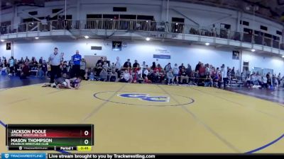 93 lbs Cons. Round 2 - Jackson Poole, Intense Wrestling Club vs Mason Thompson, Franklin Wrestling Club