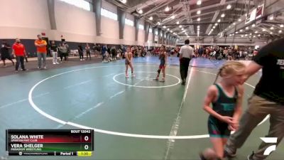 92 lbs Round 1 - Solana White, Spartan Mat Club vs Vera Shelger, Paradigm Wrestling