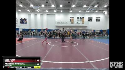 105 lbs Cons. Round 3 - Anabelle Kobiolha, Riverbend vs Izzy Fetty, Washington