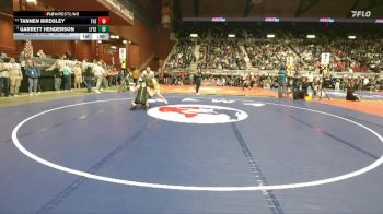 2A-126 lbs Cons. Round 1 - Garrett Henderson, Lingle-Ft. Laramie/Southeast vs Tannen Birdsley, Thermopolis
