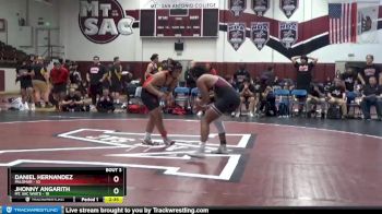 174 lbs Round 1 (6 Team) - Daniel Hernandez, Palomar vs Jhonny Angarith, Mt. SAC White