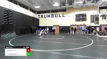 152 lbs Consi Of 8 #2 - Liam Byrne, Danbury vs Ryan Zydanowicz, Hall