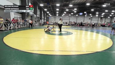 135 lbs Rr Rnd 1 - William Hillegas, Quest School Of Wrestling MS - MS vs Carter Battaglia, TNWC Rideout - MS