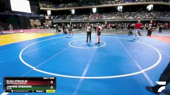 6A 152 lbs Semifinal - Jasmine Robinson, Allen vs Eliza Stricklin, San Antonio Churchill