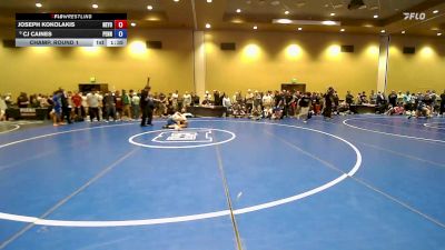 132 lbs Champ. Round 1 - Joseph Kokolakis, New York vs CJ Caines, Pennsylvania